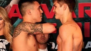 Steve Claggett vs Konstantin Ponomarev weigh in: Watch live on TopRank.TV!