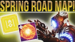 DESTINY 2 HUGE ROAD MAP! Strike Modifiers, 6v6 Iron Banner, Nightfall Strike Specific Loot & More!