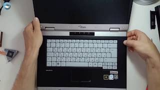 Fujitsu-Siemens Amilo Pro V3545 замена батареи BIOS. Разбор