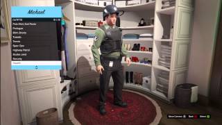 GTA 5: Outfit Clothing, Police, Spec Ops, Scuba Diving, Janitor, Tuxedo and MORE!!