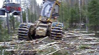 харвестер Eco Log в России  головка Log Max Harvester ECO LOG in Russia