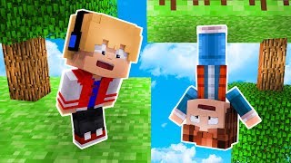 MINECRAFT FICOU DE CABEÇA PARA BAIXO !