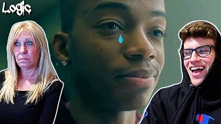 MOM REACTS TO LOGIC - "1-800-273-8255" OFFICIAL MUSIC VIDEO!!! **SHE CRIES**