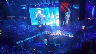 DOTA 2 - KEY ARENA CROWD REACTION TO NEW HEROES (DUELING FATES UPDATE REVEAL)
