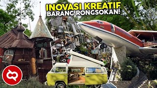 Ketika Masyarakat Mengeluh dengan Sampah! Orang Ini Malah Sulap Barang Bekas jadi Karya Luar Biasa..