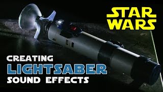 How to create STAR WARS Lightsaber sound effects | Shanks FX | PBS Digital Studios
