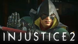 Injustice 2: Robin Gameplay w/ Epic & Rare Gear + New Abilities Breakdown! (Injustice 2)