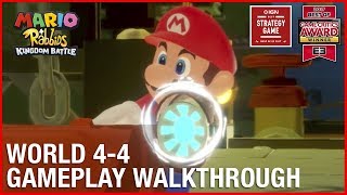 Mario + Rabbids Kingdom Battle: World 4-4 'In Full Gear' | Gameplay Walkthrough | Ubisoft [NA]
