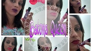 Resenha Batons Queen Liquidos Matte
