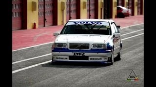 Volvo 850 R BTCC ex Rydell on track