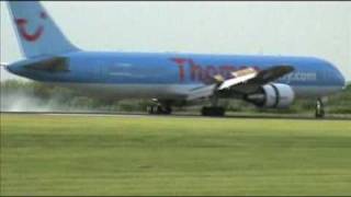 Various Aircraft At Manchester Airport