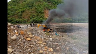 Destruyen millonaria maquinaría usada para minería ilegal en Cauca | Noticias Caracol