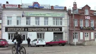 Driving in Torzhok, Russia 150 miles from Moscow.