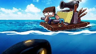 Minecraft | BOAT FORT VS UNDERWATER MONSTER! (Boat vs Monster Challenge)