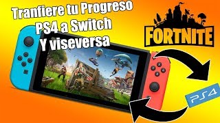 Noticias - Fortnite llega a Switch! - Como pasar tu Progreso de PS4 a Nintendo Switch