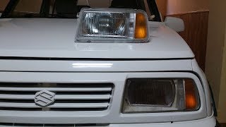 Como cambiar faro suzuki vitara