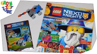 UNBOXING NEW LEGO NEXO KNIGHTS MAGAZINE 6 2016 LIMITED EDITION