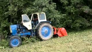 JUMZ with maschio mulcher at work