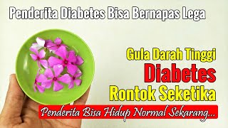 ALHAMDULILLAH, PENDERITA DIABETES BISA BERNAPAS LEGA KARENA BISA HIDUP NORMAL LAGI SEKARANG
