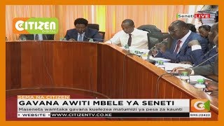 Maseneta wamtaka gavana Awiti kuelezea matumizi ya pesa ya kaunti