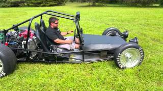 Turbo Honda d series buggy in grass