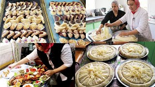 طية مختالفة ديال البسطيلة .مقبلات.سلطات دافئة و تقديم نهائي مع الاستاذة فدوى /حلقة 165