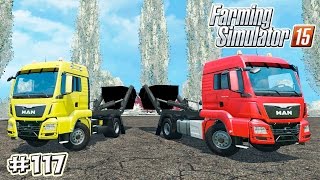 Farming Simulator 15 моды: МУСОРОВОЗ (Skip Loader Truck) (117 серия)