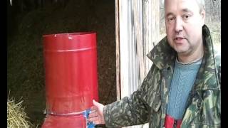 соломорезка КР 02 Как работает (chaff-cutter)