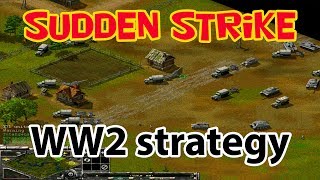 WW2 strategy Sudden Strike forever multiplayer 2 vs 2. No commentary