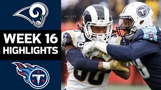Rams vs. Titans | NFL Week 16 Game Highlights