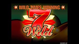 ?777 Wild Times Wins?Live Play/Slot Play?