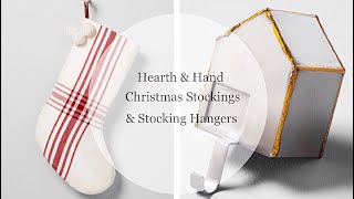 Small Target Haul || Hearth & Hand Christmas Stockings & Stocking Hangers