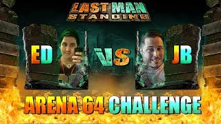 WWE SUPERCARD SEASON 5 EPISODE 85 EDWARD LEISTMAN VS SUPERZOMGBBQ ARENA 64 CHALLENGE