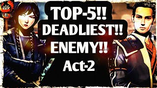 Shadow Fight 3 Top-5 Toughest Bosses Act-2