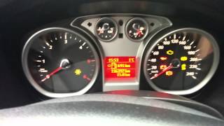 Ford Focus 1.6 TDCI Low battery.