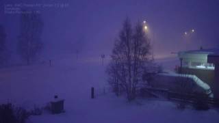 Pentax K-x Movie Samples: Heavy Snowfall
