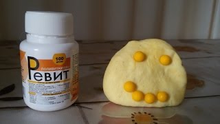Как сделать тесто с витаминками "Ревит"? Отличная насадка для карася!!!