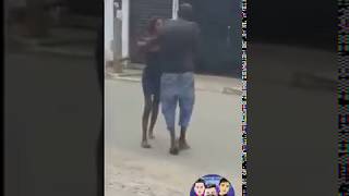 DRUNK couple fight
