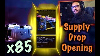 I OPENED 85 SUPPLY DROPS in Black Ops 4 (No COD POINTS USED)