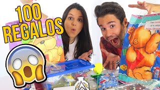 ¡ABRIENDO 100 regalos SORPRESA! COSAS INCREÍBLES