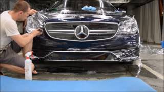 Mercedes - оклейка пленкой Suntek ppf