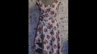 Как сшить платье 3: рукав на пол проймы / How to sew a dress 3