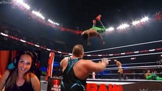 WWE RAW Triple Threat Tag Team 10/25/21