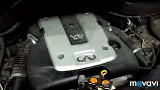Замена масла Инфинити FX35, какой фильтр выбрать Nissan или MANN