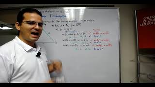 Propiedad de desigualdad triangular