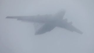 Полеты экипажей Ил-76 при минимальной видимости в Тверской области