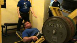 Игорь Гагин / Igor Gagin leg press 740kg x 10