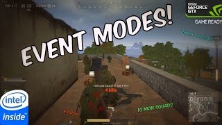 PUBG: Event Modes - Competitive Settings [GTX 1060 3GB]