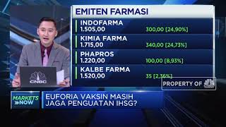 Euforia Vaksin Dongkrak Penguatan Emiten Farmasi