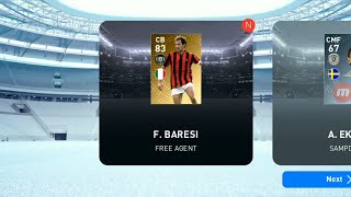 Legends Italian Clubs Box Draw PES 2019 Mobile Get Thunder Black Ball Legend